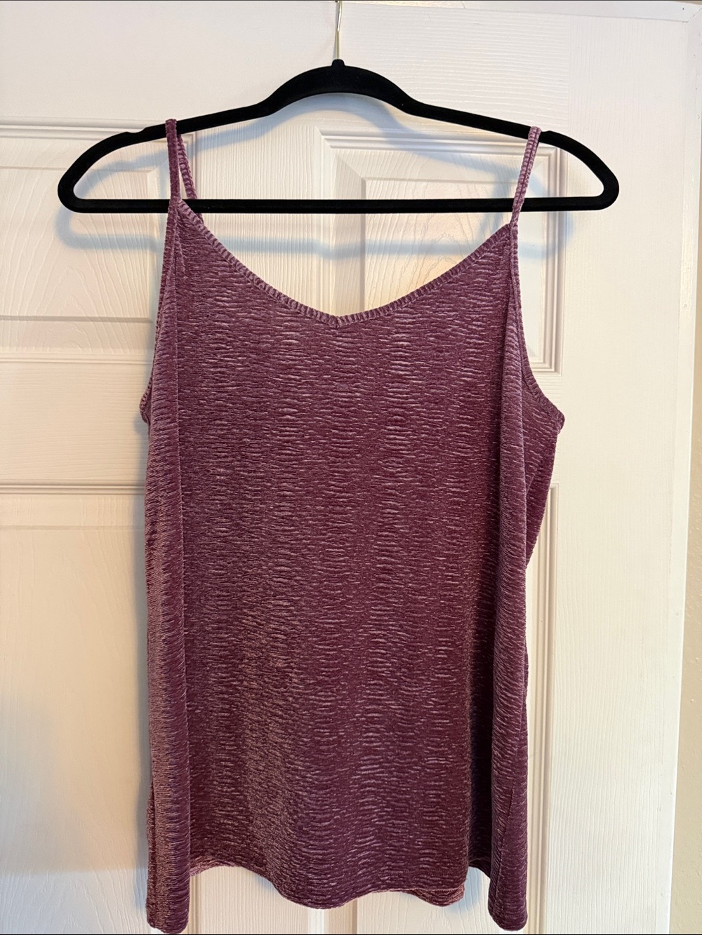 Maurices Heathered Mauve Spaghetti Strap Cami